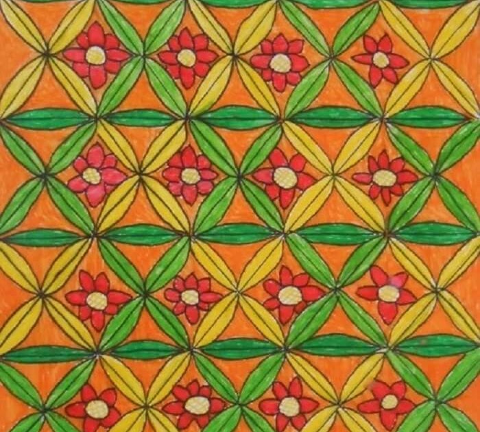 Paling Populer 60+ Gambar Batik Mudah Serta Warna