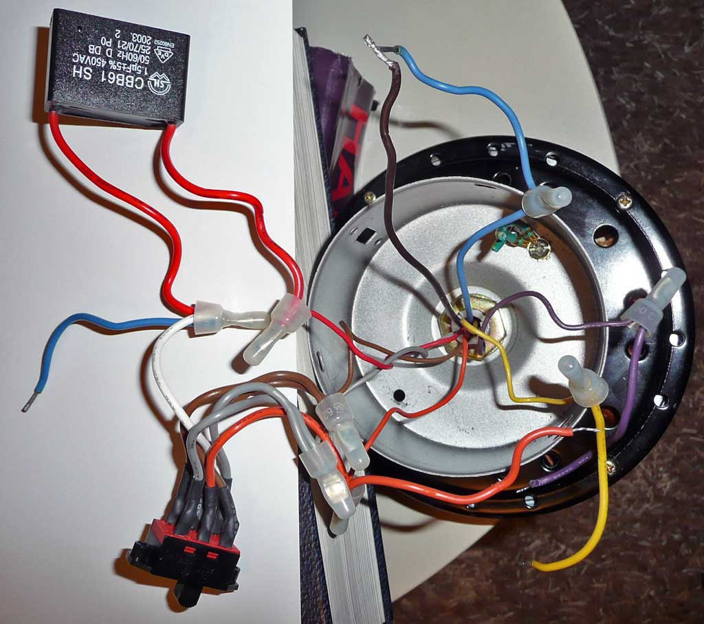 Schéma régulation plancher chauffant Branchement moteur ventilateur plafond