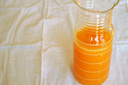 fresh squeezed orange juice