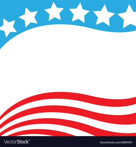 patriotic background usa flag royalty  vector image
