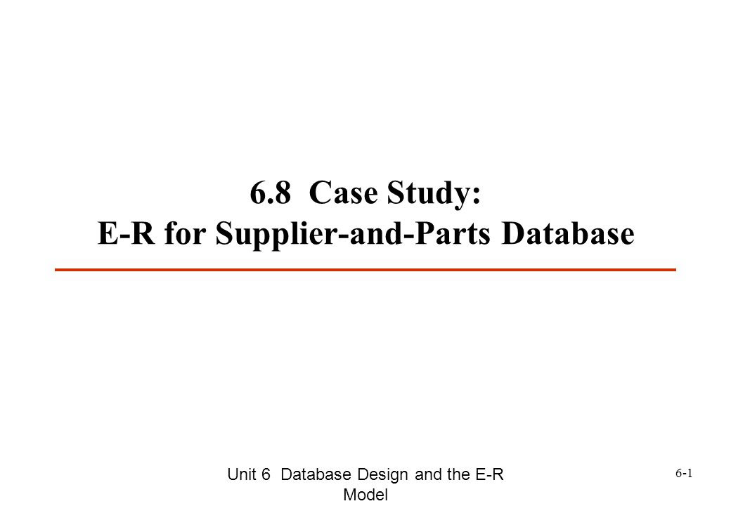 Case study assignment for database design picture