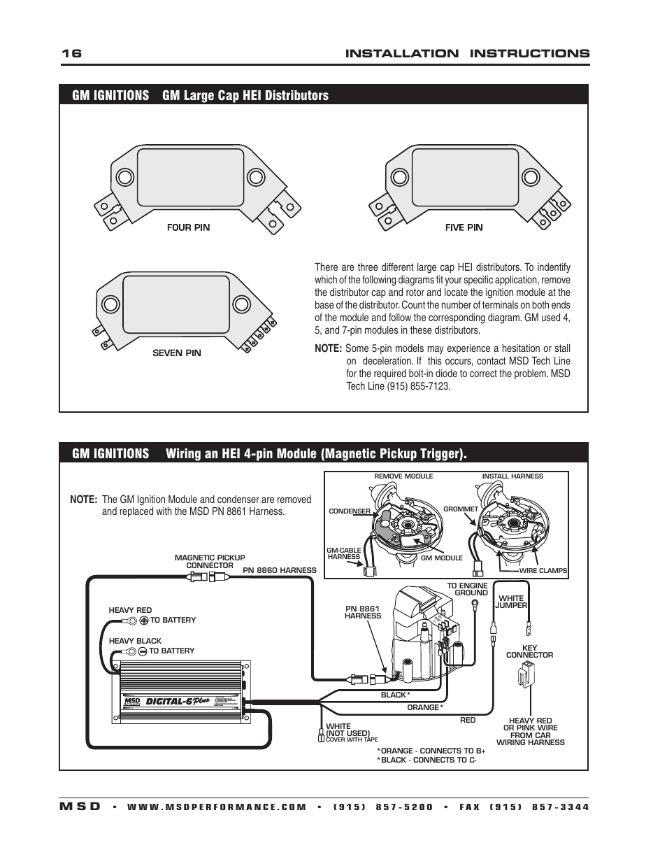 35 Msd 6al Wiring Diagram Chevy Hei - Free Wiring Diagram Source