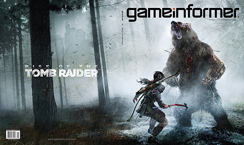 Rise of the Tomb Raider featured in Game Informer's March 2015 issue