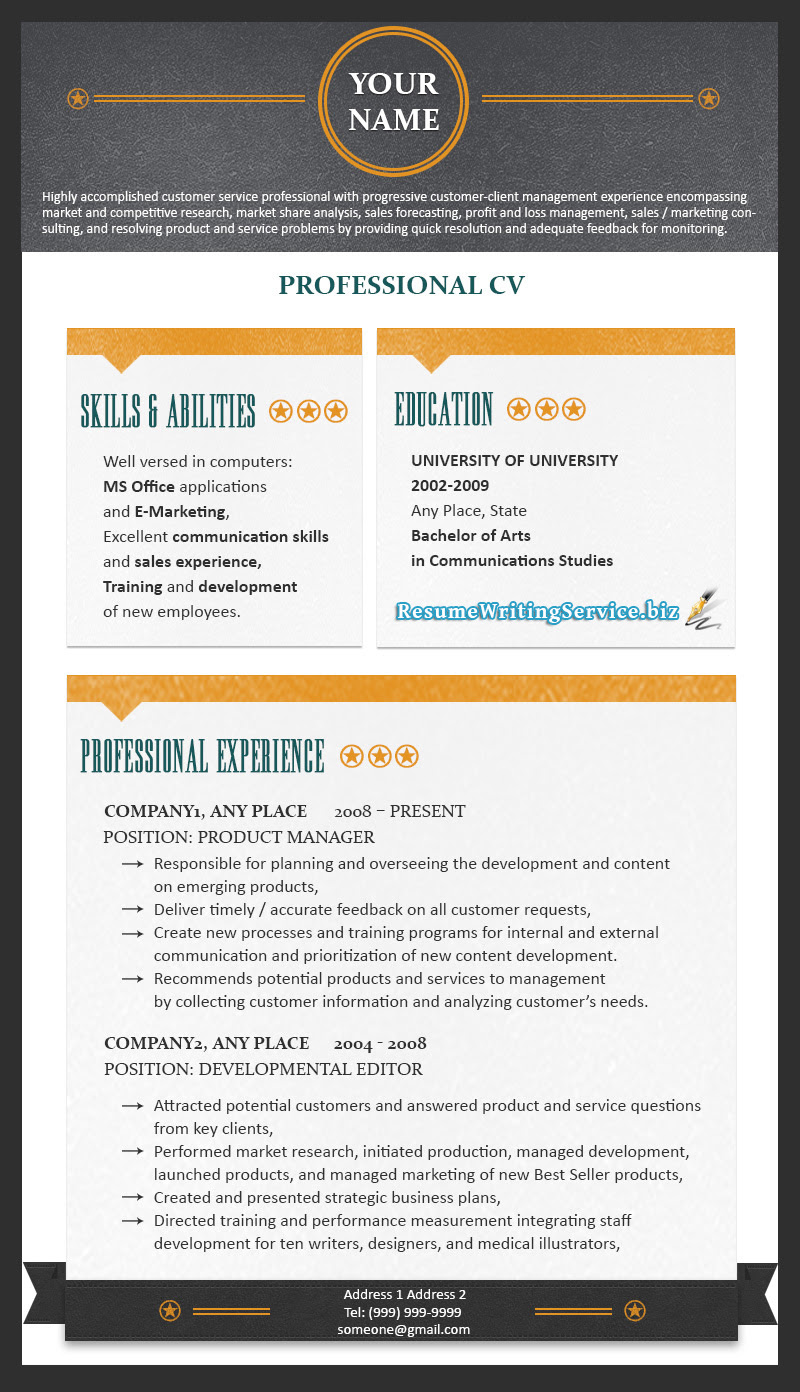 Resume Format Resume Format New Zealand