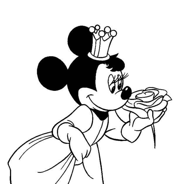Baby Minnie Mouse Ausmalbilder