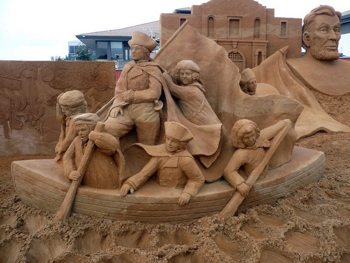 Скульптуры из песка от Сюзанны Раселер (Susanne Ruseler) 91160
