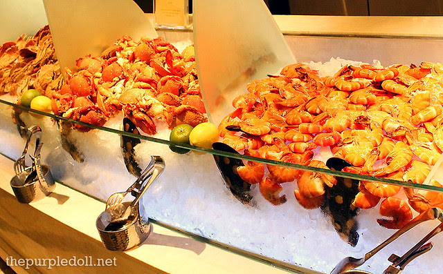 Assorted Seafood Crabs and Shrimps at Spiral Sofitel Manila