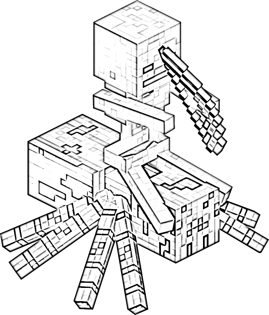 Luxe Coloriage Minecraft Creeper A Imprimer  Meilleur COLORIAGE Pour