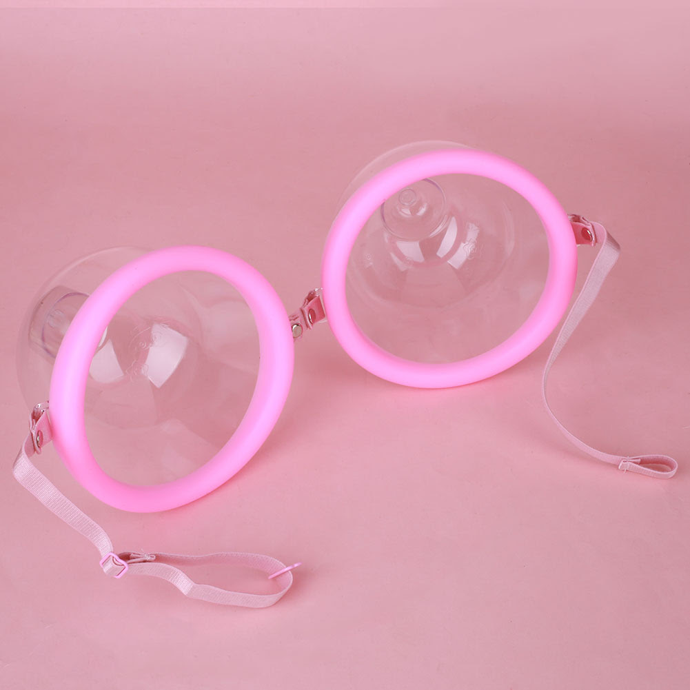 2pcs Vacuum Suction Cup Women Breast Enlarge Pump Acupuncture