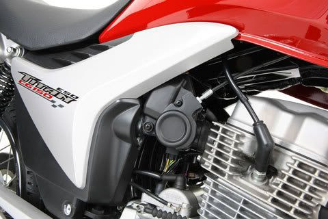 Motor da CG 150 Titan Mix com autonomia de 28km/l de álcool