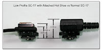OC1035: Low Profile SC-17 with Attached Hot Shoe vs Normal SC-17