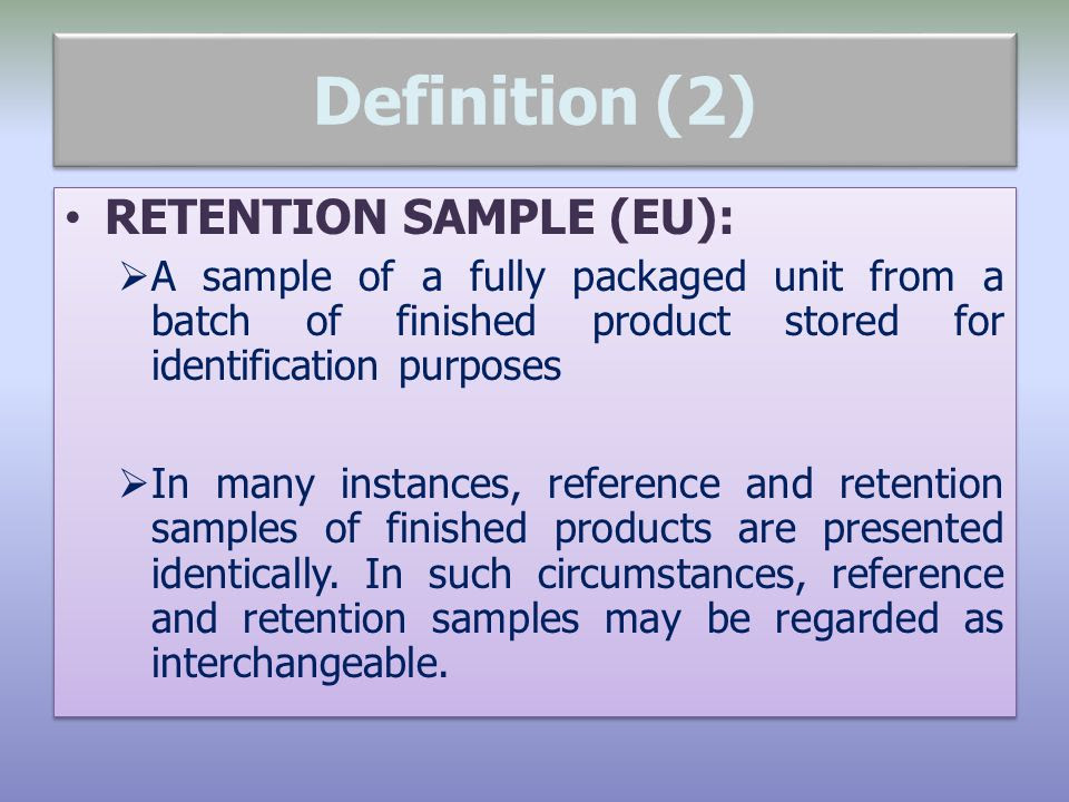 Huishoudelijke apparaten Retention definition