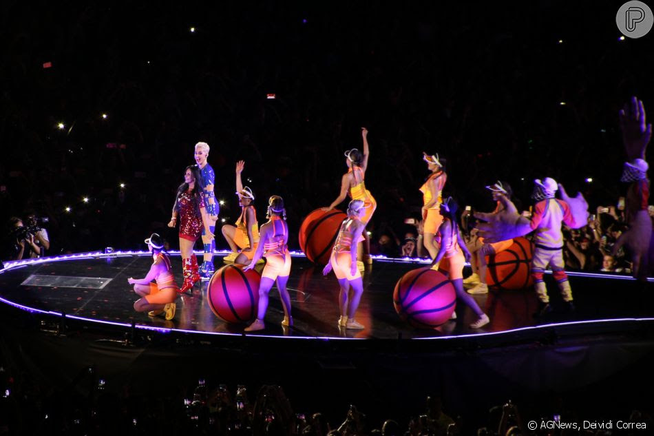 Gretchen particpou do clipe 'Swish, Swish', de Katy Perry