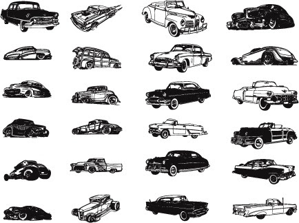 Classic Car Hot Rod Svg