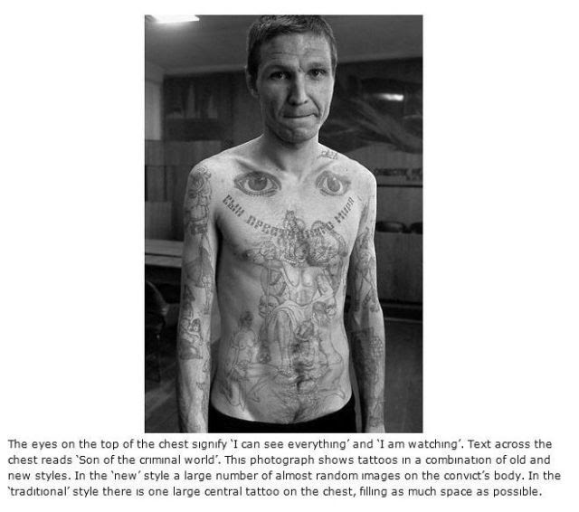 What Russian Prison Tattoos Really Mean