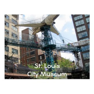 City Museum- Airplane, St. LouisCity Museum Postcard