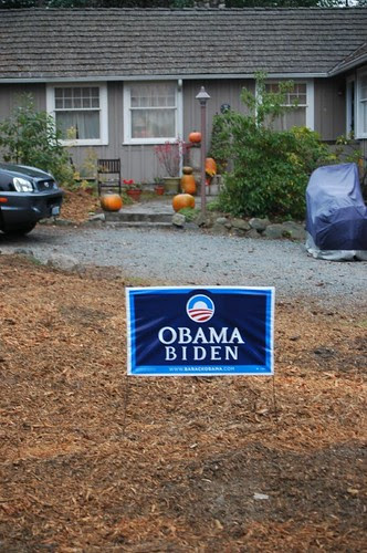 Obama Yard Sign