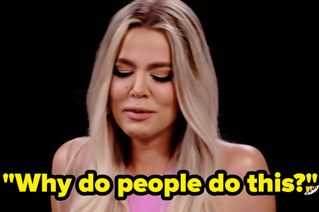 Khloé Kardashian Tried The "Hot Ones" Interview Challenge, And Things Got A Little, Erm, Spicy