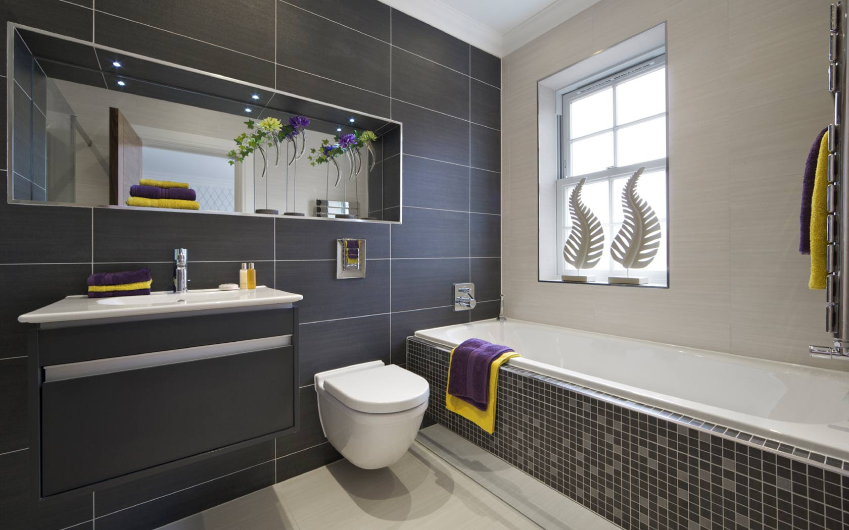 Grey Bathroom Ideas: The Classic Color In Great Solutions ...