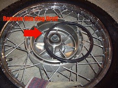 take the black plastic thing off first!