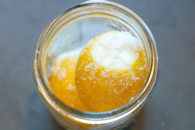 Making preserved lemons by Eve Fox, Garden of Eating blog, copyright 2011