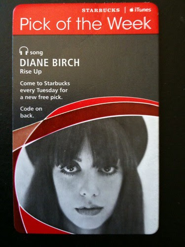 Starbucks iTunes Pick of the Week - Diane Birch - Rise Up #fb