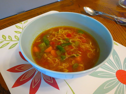Ramen Soup with Vegetables