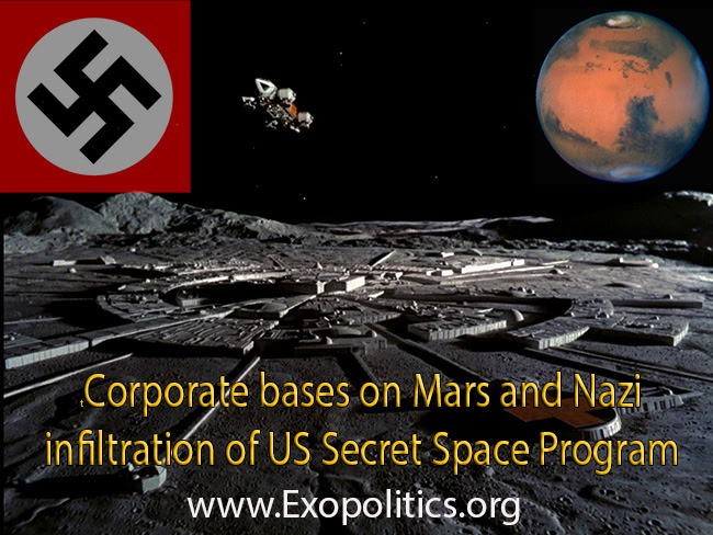 Mars Corporate bases and Nazis