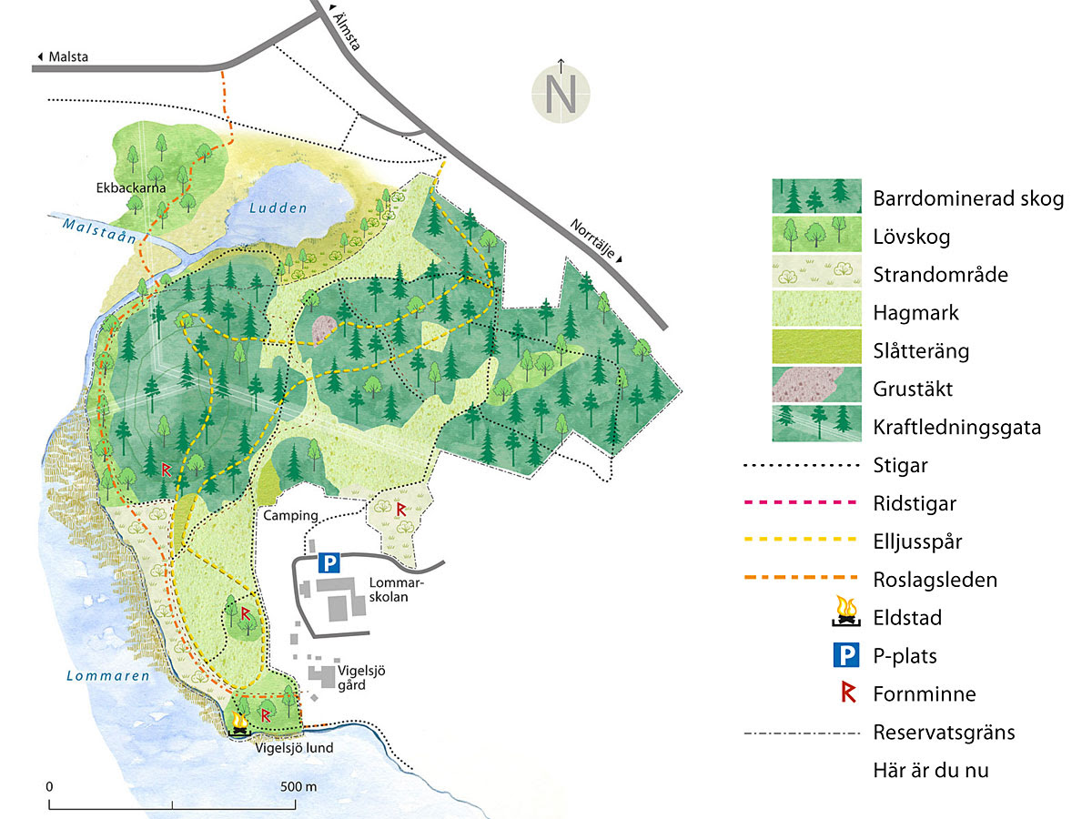 Karta Naturreservat | Karta