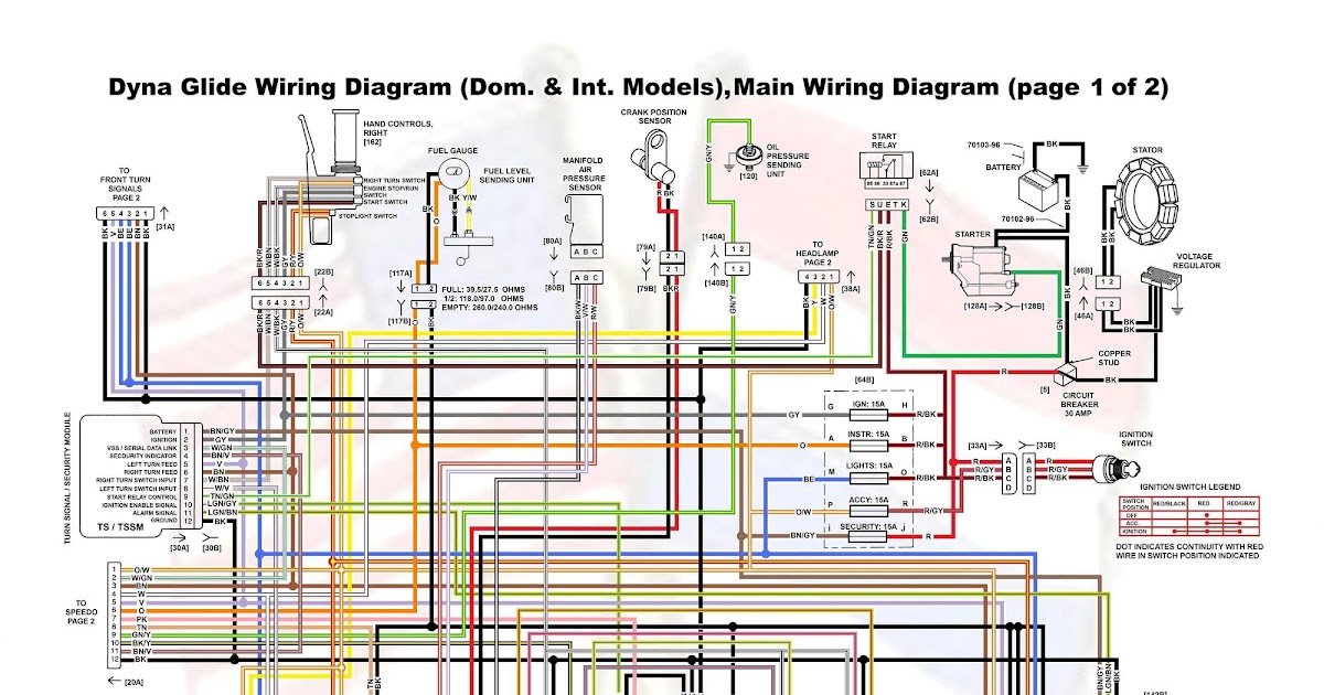 Wiring Diagram For Harley Davidson Softail - Fix The System
