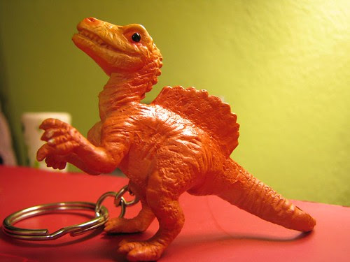 Spinosaurus keychain!
