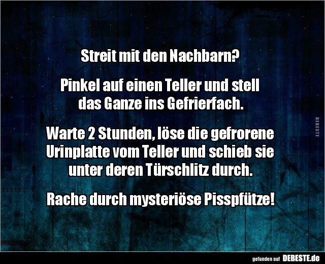Lustige Bilder Sprüche Nachbarn