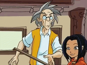 Jackie Chan Cartoon Uncle Chant - Carton