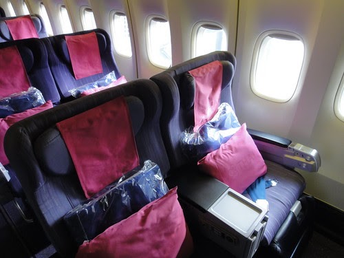 travelrewards: Thai airways premium economy seats