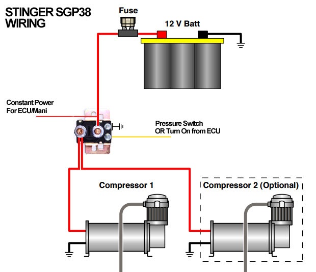 Dual Amp Wiring Diagram