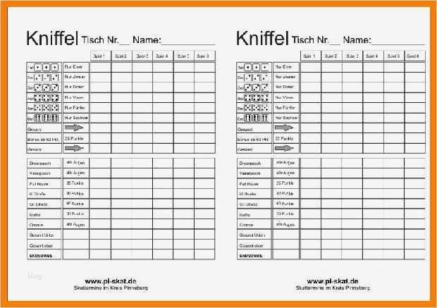 Vordruck Für Kniffel - Darts Spiele 5 Brandheisse Darts Minispiele