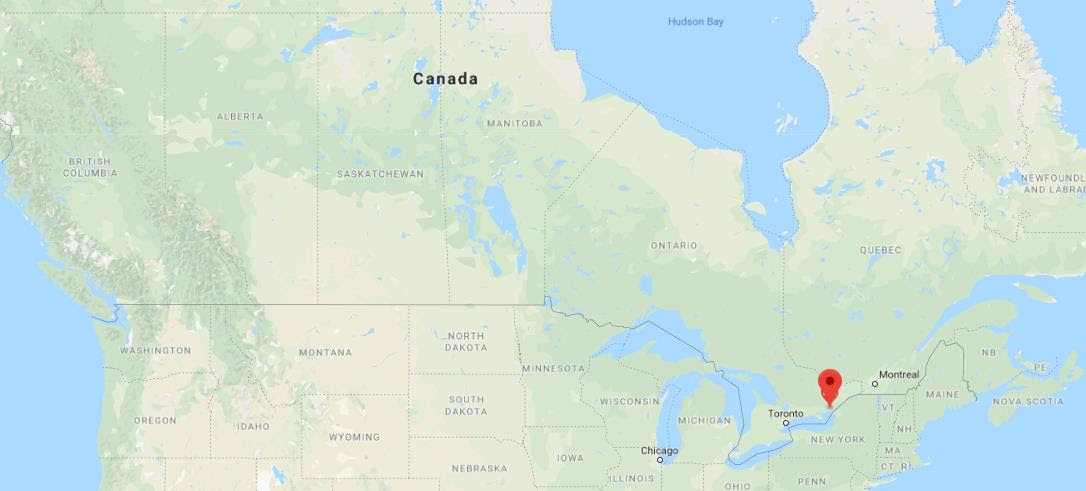 Map Of Canada Kingston - Maps of the World