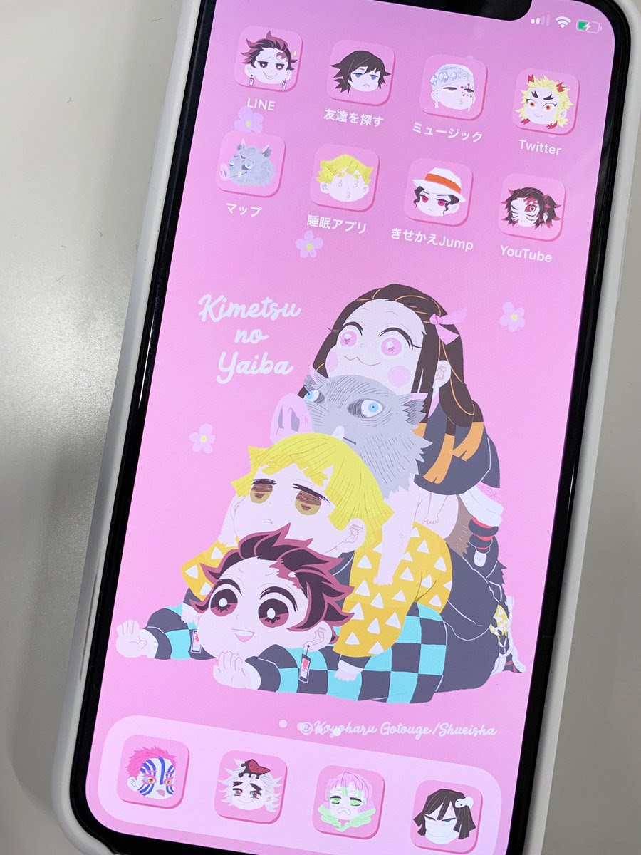 新着ホーム 画面 鬼滅の刃 柱 イラスト ただのディズニー画像