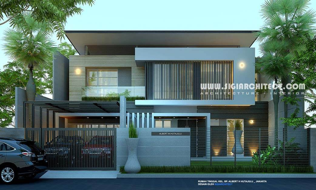 Rumah Mewah 2 Lantai Kolam Renang Privat Modern Minimalis Rumah Mewah 2 Lantai Kolam Renang Privat Modern Minimalis