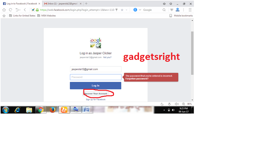 Recover Facebook Password Without Confirmation Reset Code