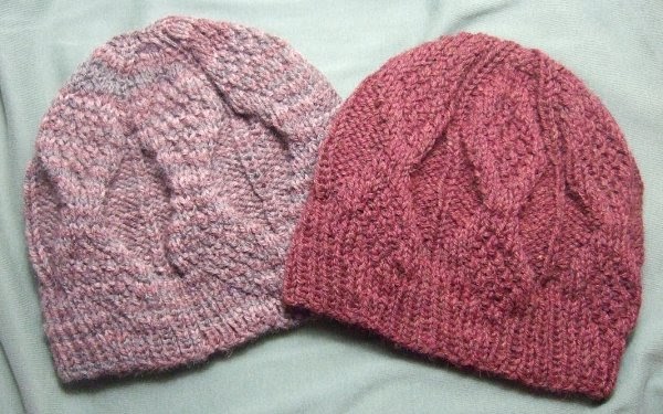 Chunky Knit Hat Pattern Straight Needles