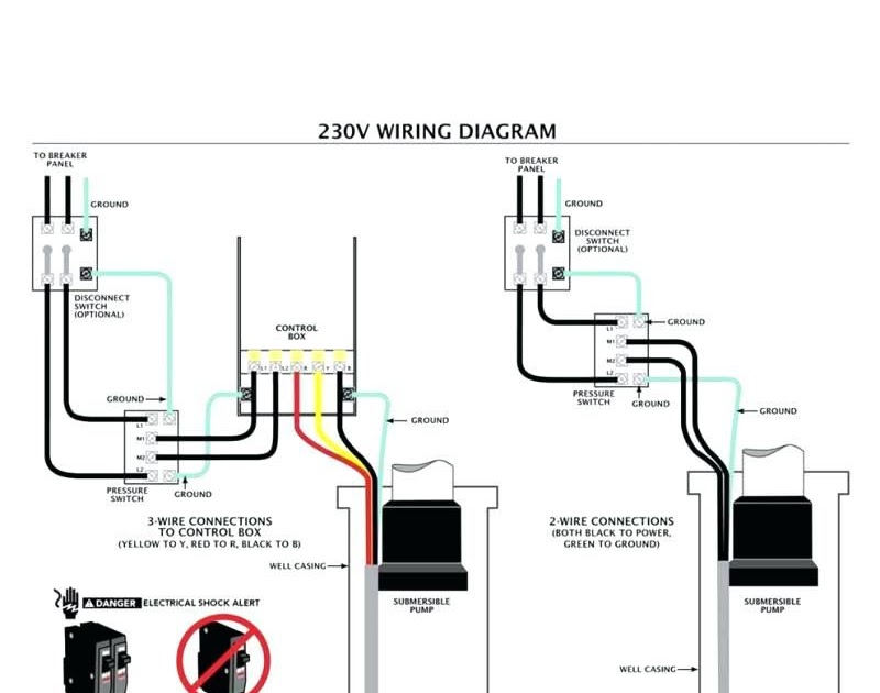 Two Wire Well Pump Wiring Diagram | schematic and wiring diagram
