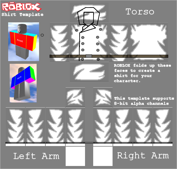 Deviantart Roblox Shading Template Free Robux And Bc Generator