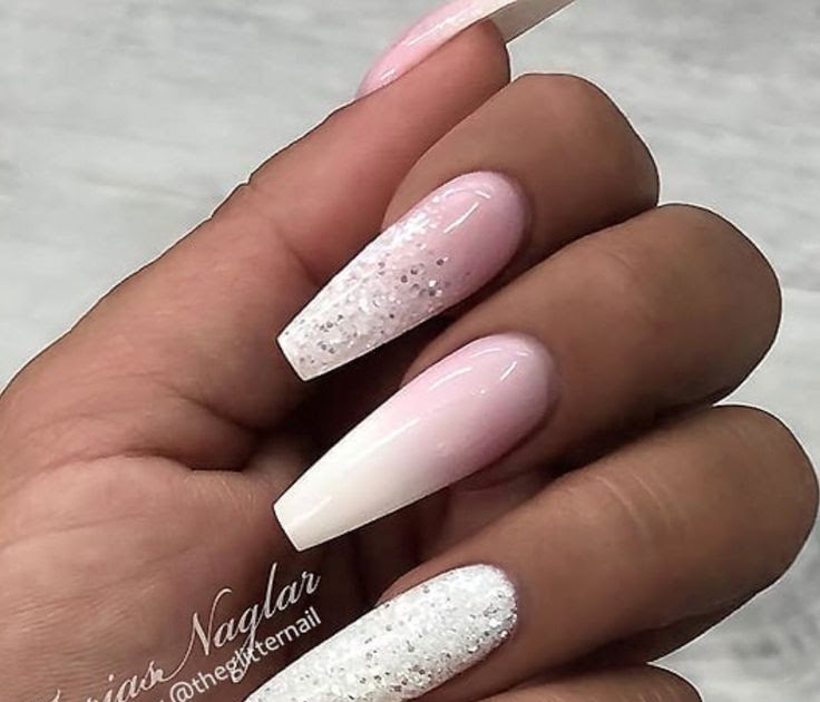 The Best 19 Ombre Nails Coffin Long Acrylics - birthcolorbox