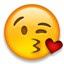 Face Throwing A Kiss Emoji 1f618