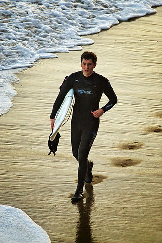 Surfer at Jan Juc, Torquay, Victoria, Australia IMG_7759_Torquay