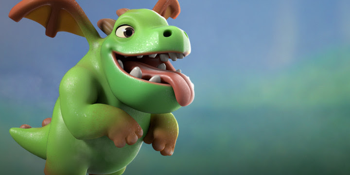 Clash Of Clans Wallpaper Baby Dragon - Game Wallpapers