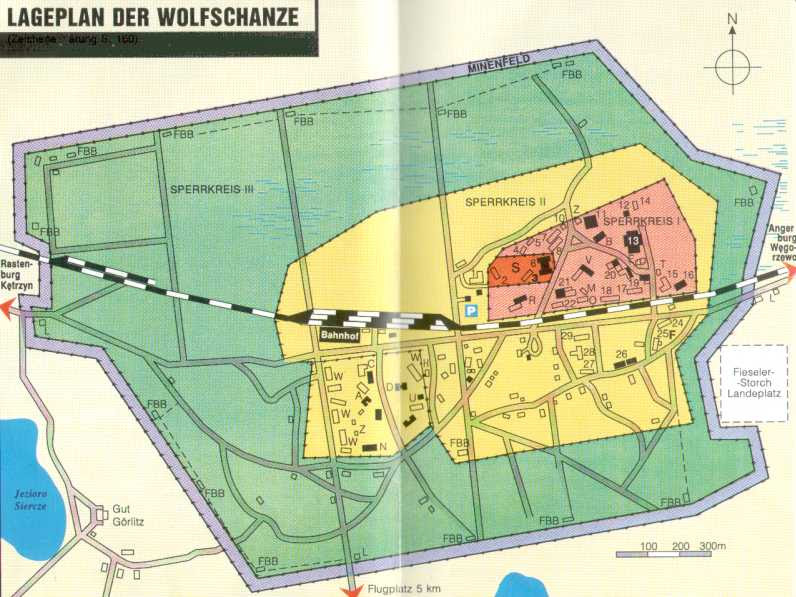Wolfsschanze Karte | Karte
