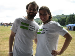Oxfam volunteers