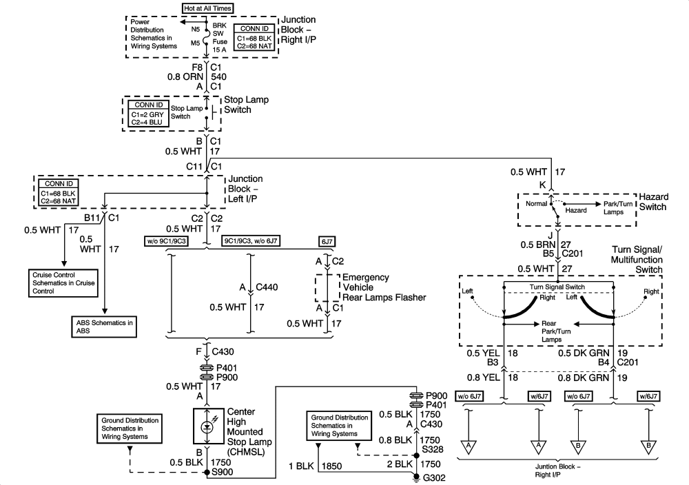 Multifunction Switch Wiring Diagram